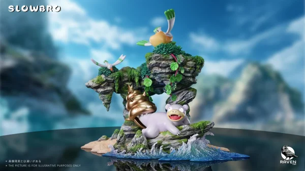 Version B Leisurely Slowpoke - Raven Studio [Pre-sale] - Image 2