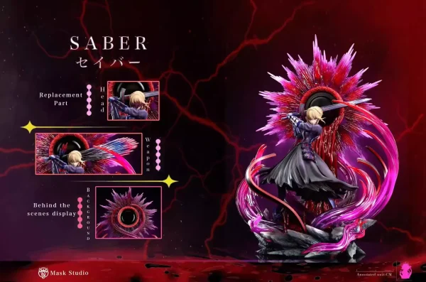 Black Saber/Artoria Pendragon Alter - Mask Studio [Pre-sale] - Image 5