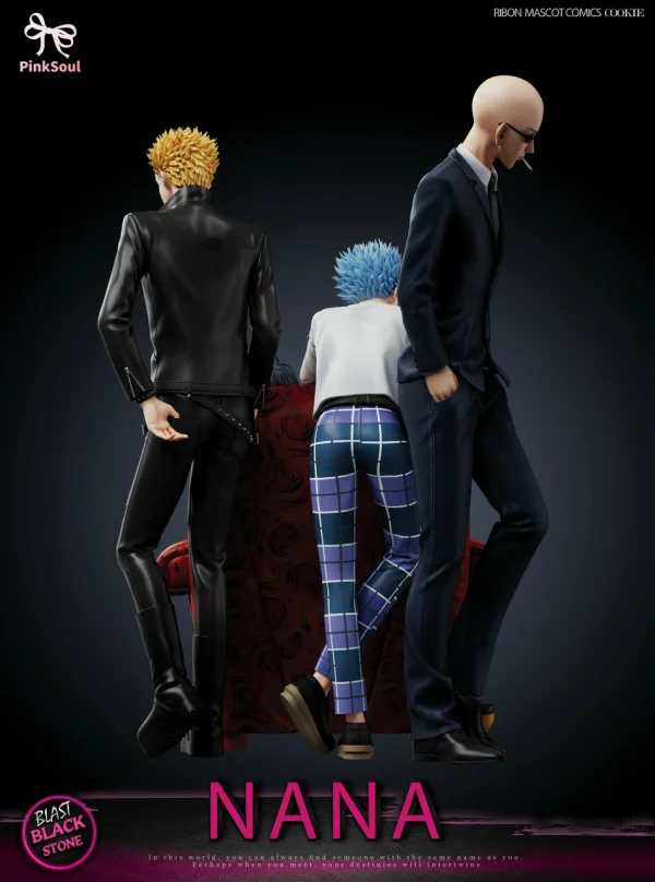 Black stones band - PinkSoul Studio [Pre-sale] - Image 4