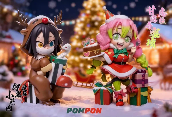 Iguro Obanai and Kanroji Mitsuri - PomPon Studio [Pre-sale]