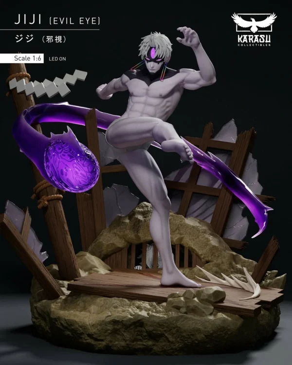JiJi Evil eye with LED - Karasu Collectibles Studio [Pre-sale]