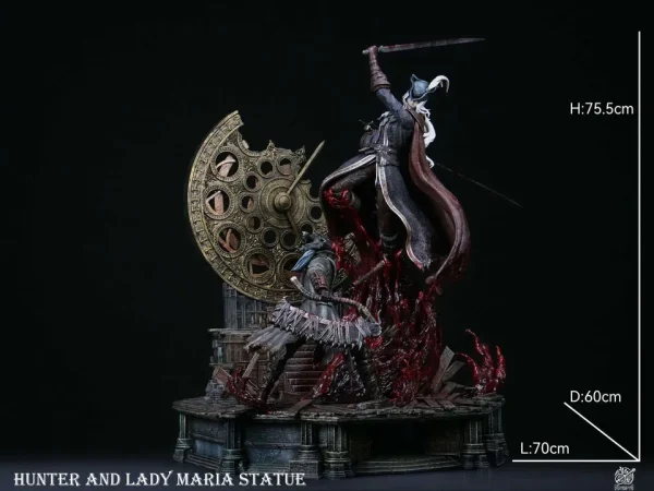 "Fight in the Astral Clock Tower" Lady Maria vs. Hunter - Bard Studio [Pre-sale]