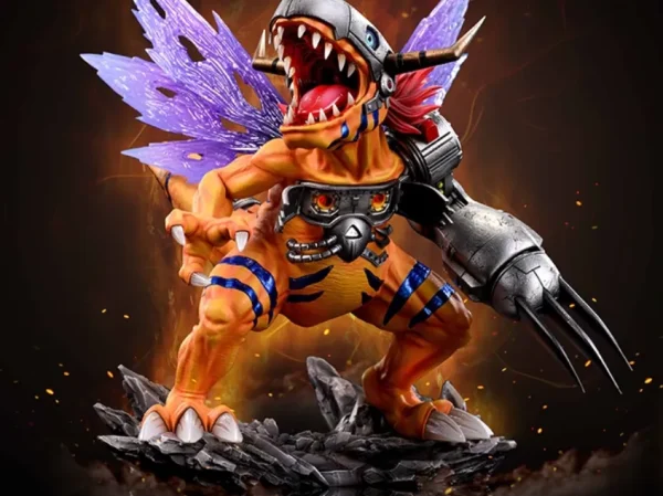 Megehouse Scale Metal Greymon - Phoenix Studio [Pre-sale] - Image 2