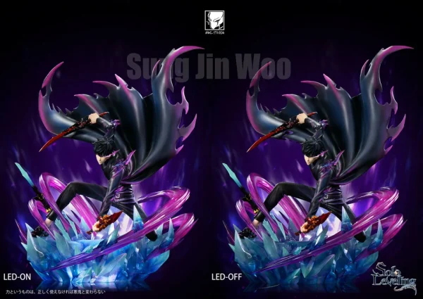 Sung Jin Woo Squatting pose with LED - Noc Studio [Pre-sale] - Image 5
