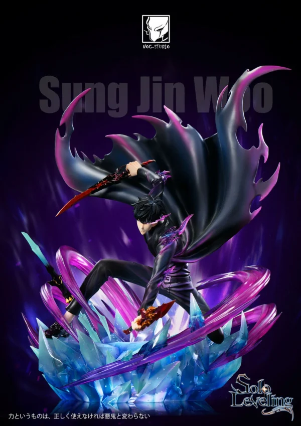 Sung Jin Woo Squatting pose with LED - Noc Studio [Pre-sale] - Image 2