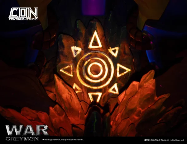 War Greymon with LED - CONTINUE Studio [Pre-sale] - Image 8